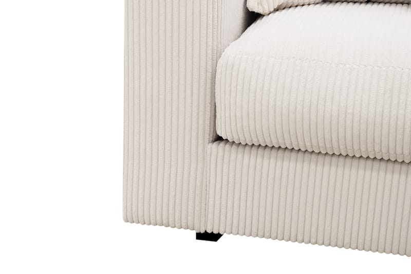 Valencia Extra Djup 4-sits Soffa med Schäslong Höger - Offwhite - Möbler - Soffa - Divansoffa & schäslongsoffa - 4 sits soffa med divan