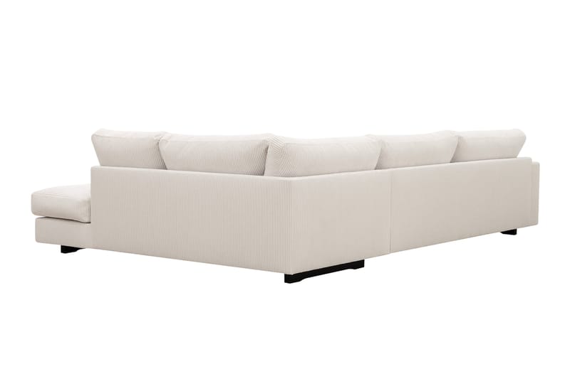 Valencia Extra Djup 4-sits Soffa med Schäslong Höger - Offwhite - Möbler - Soffa - Divansoffa & schäslongsoffa - 4 sits soffa med divan