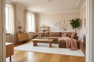 Valencia Extra Djup 4-sits Soffa med Schäslong Höger - Rostbrun - Möbler - Soffa - Divansoffa & schäslongsoffa - 4 sits soffa med divan