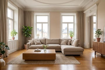 Valencia Extra Djup 4-sits Soffa med Schäslong Höger - Möbler - Soffa - Divansoffa & schäslongsoffa - 4 sits soffa med divan