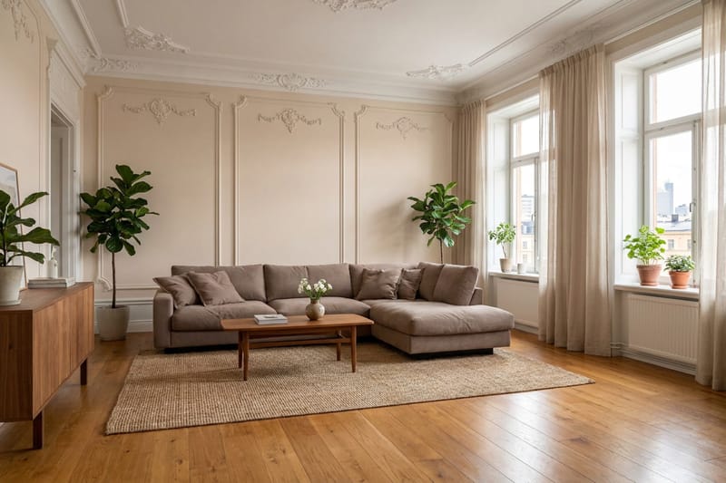 Valencia Extra Djup 4-sits Soffa med Schäslong Höger - Möbler - Soffa - Divansoffa & schäslongsoffa - 4 sits soffa med divan