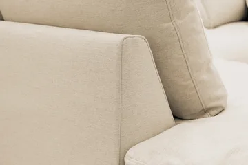 Valencia Extra Djup 4-sits Soffa med Schäslong Vänster - Beige - Möbler - Soffa - Divansoffa & schäslongsoffa - 4 sits soffa med divan