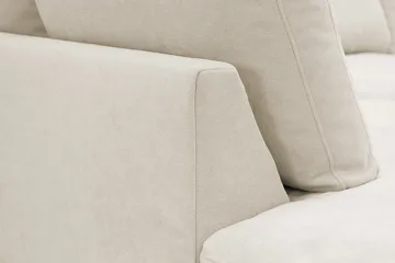 Valencia Extra Djup 4-sits Soffa med Schäslong Vänster - Beige - Möbler - Soffa - Divansoffa & schäslongsoffa - 4 sits soffa med divan