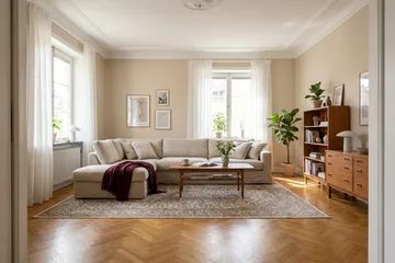 Valencia Extra Djup 4-sits Soffa med Schäslong Vänster - Beige - Möbler - Soffa - Divansoffa & schäslongsoffa - 4 sits soffa med divan