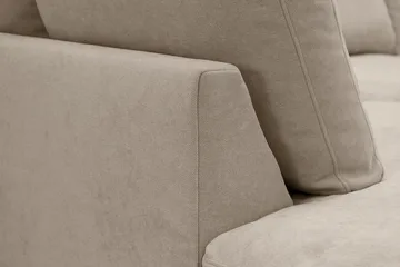 Valencia Extra Djup 4-sits Soffa med Schäslong Vänster - Brun - Möbler - Soffa - Divansoffa & schäslongsoffa - 4 sits soffa med divan