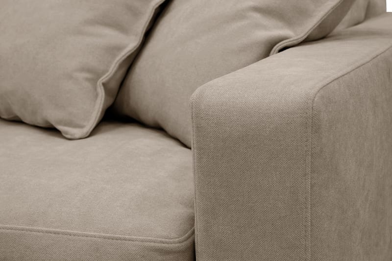 Valencia Extra Djup 4-sits Soffa med Schäslong Vänster - Brun - Möbler - Soffa - Divansoffa & schäslongsoffa - 4 sits soffa med divan