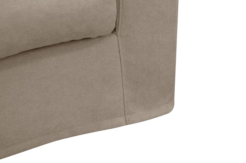 Valencia Extra Djup 4-sits Soffa med Schäslong Vänster - Brun - Möbler - Soffa - Divansoffa & schäslongsoffa - 4 sits soffa med divan
