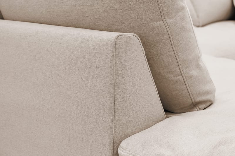 Valencia Extra Djup 4-sits Soffa med Schäslong Vänster - Ljusbrun - Möbler - Soffa - Divansoffa & schäslongsoffa - 4 sits soffa med divan
