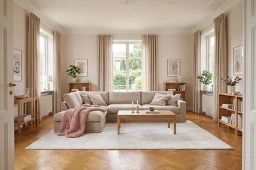 Valencia Extra Djup 4-sits Soffa med Schäslong Vänster - Ljusbrun - Möbler - Soffa - Divansoffa & schäslongsoffa - 4 sits soffa med divan