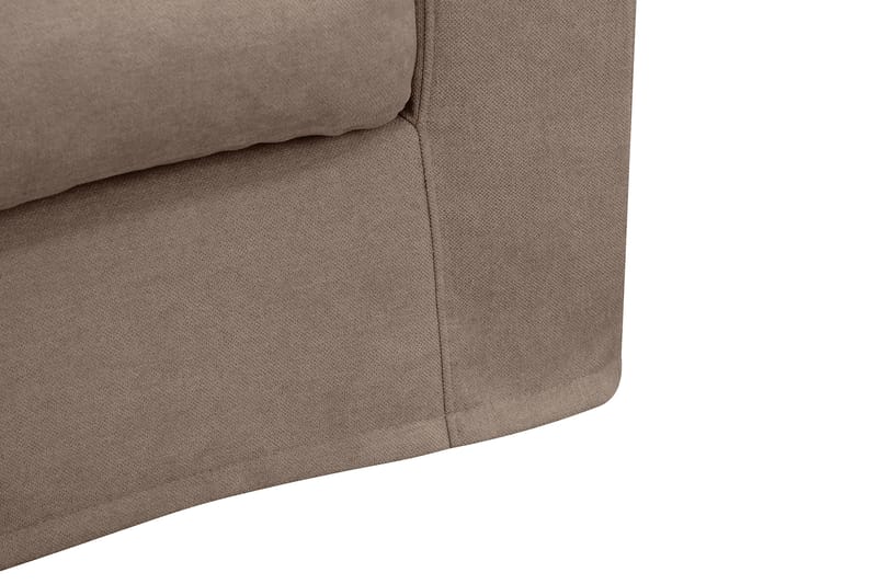 Valencia Extra Djup 4-sits Soffa med Schäslong Vänster - Mörkbrun - Möbler - Soffa - Divansoffa & schäslongsoffa - 4 sits soffa med divan