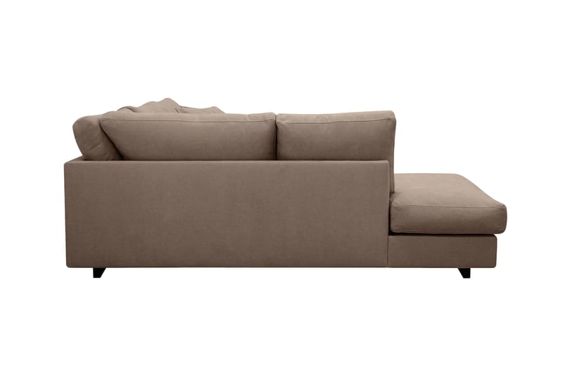 Valencia Extra Djup 4-sits Soffa med Schäslong Vänster - Mörkbrun - Möbler - Soffa - Divansoffa & schäslongsoffa - 4 sits soffa med divan