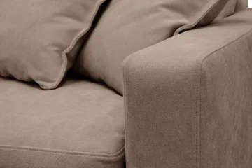 Valencia Extra Djup 4-sits Soffa med Schäslong Vänster - Mörkbrun - Möbler - Soffa - Divansoffa & schäslongsoffa - 4 sits soffa med divan