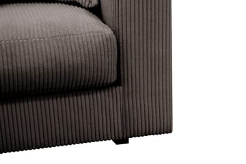 Valencia Extra Djup 4-sits Soffa med Schäslong Vänster - Taupe - Möbler - Soffa - Divansoffa & schäslongsoffa - 4 sits soffa med divan