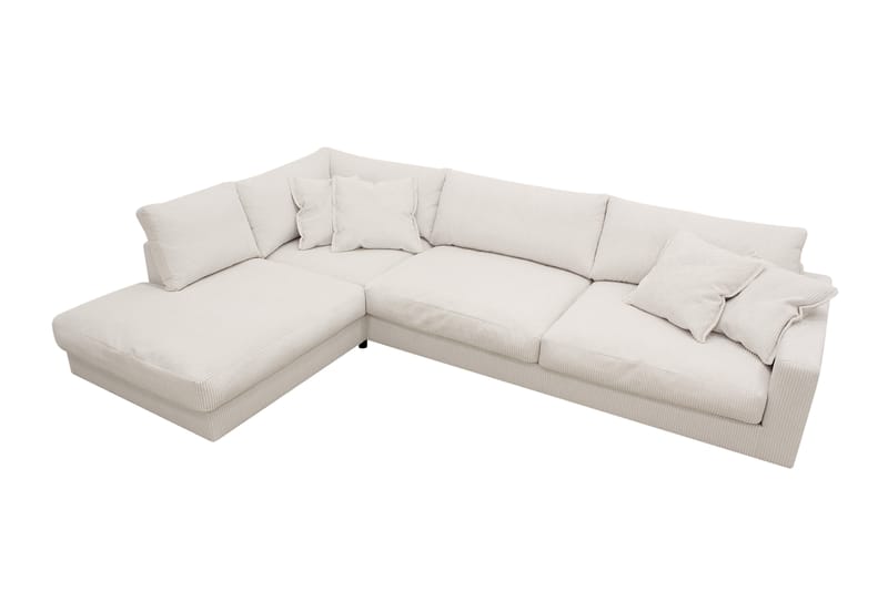 Valencia Extra Djup 4-sits Soffa med Schäslong Vänster - Möbler - Soffa - Divansoffa & schäslongsoffa - 4 sits soffa med divan