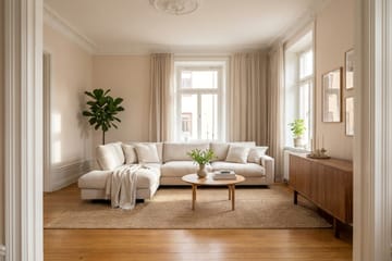 Valencia Extra Djup 4-sits Soffa med Schäslong Vänster - Möbler - Soffa - Divansoffa & schäslongsoffa - 4 sits soffa med divan