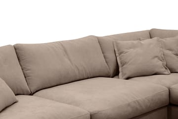 Valencia Extra Djup 4-sits Soffa med Schäslong Vänster - Möbler - Soffa - Divansoffa & schäslongsoffa - 4 sits soffa med divan