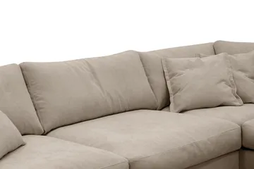 Valencia Extra Djup 4-sits Soffa med Schäslong Vänster - Möbler - Soffa - Divansoffa & schäslongsoffa - 4 sits soffa med divan
