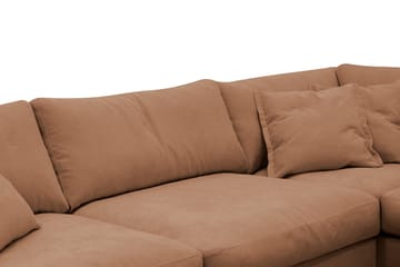 Valencia Extra Djup 4-sits Soffa med Schäslong Vänster - Möbler - Soffa - Divansoffa & schäslongsoffa - 4 sits soffa med divan