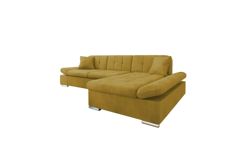 Vananda Soffa med Divan 3-sits - Gul - Möbler - Soffa - Bäddsoffa - Bäddsoffa divan