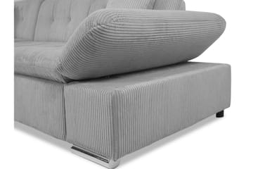 Vananda Soffa med Divan 3-sits - Marinblå - Möbler - Soffa - Divansoffa & schäslongsoffa - 3 sits soffa med divan