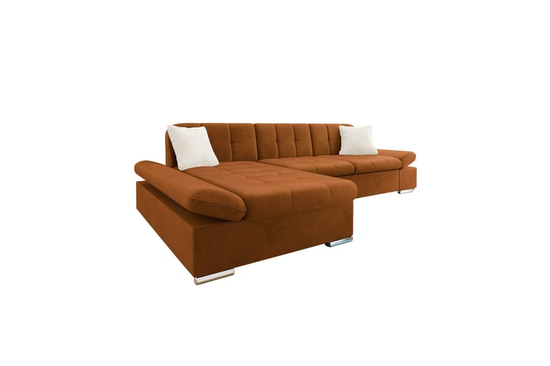Vananda Soffa med Divan 3-sits, Orange