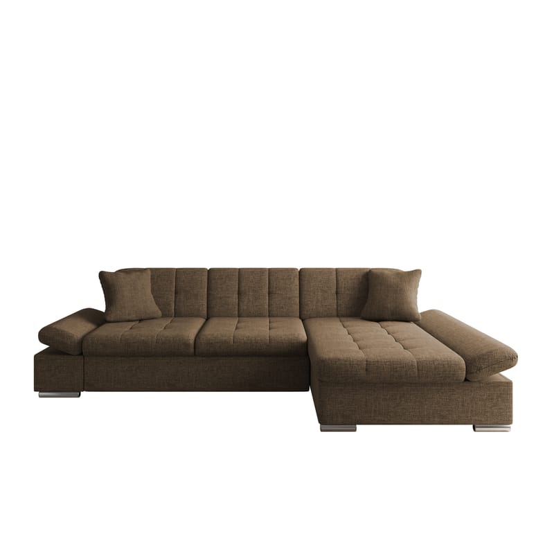 Vananda Soffa med Divan 4-sits, Brun