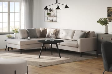 Vanlig Soffa med schäslong utan divan Scandinavian Choice Frillestad 4-sits Soffa med Schäslong Beige Left-faced - Möbler - Soffa - Divansoffa & schäslongsoffa - 4 sits soffa med divan