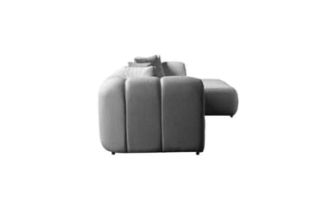 Varrel Soffa med Divan 3-sits - Grå - Möbler - Soffa - Divansoffa & schäslongsoffa - 3 sits soffa med divan