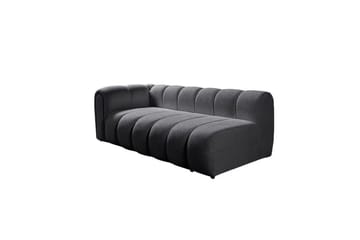 Varrel Soffa med Divan 3-sits - Mörkgrå - Möbler - Soffa - Divansoffa & schäslongsoffa - 3 sits soffa med divan