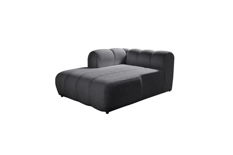 Varrel Soffa med Divan 3-sits - Mörkgrå - Möbler - Soffa - Divansoffa & schäslongsoffa - 3 sits soffa med divan