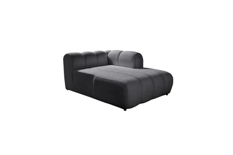 Varrel Soffa med Divan 3-sits - Mörkgrå - Möbler - Soffa - Divansoffa & schäslongsoffa - 3 sits soffa med divan