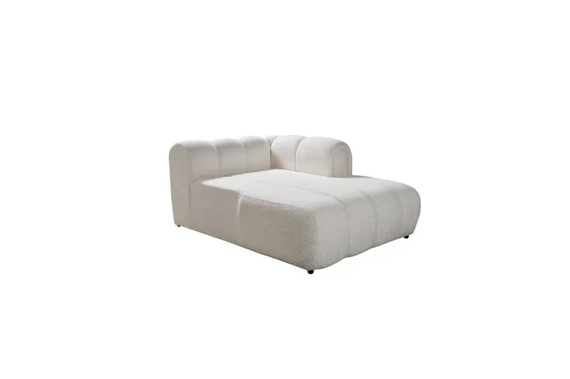 Varrel Soffa med Divan 3-sits - Vit - Möbler - Soffa - Divansoffa & schäslongsoffa - 3 sits soffa med divan