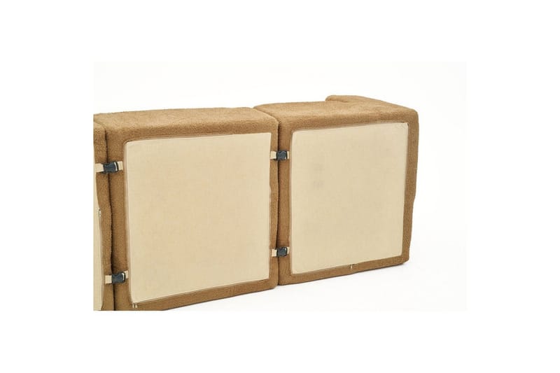 Veyno Soffa med Divan 3-sits - Brun - Möbler - Soffa - Divansoffa & schäslongsoffa - 3 sits soffa med divan