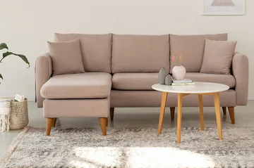 Wardenburg Divansoffa Vänster - Brun - Möbler - Soffa - Divansoffa & schäslongsoffa