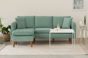 Wardenburg Divansoffa Vänster - Grön - Möbler - Soffa - Divansoffa & schäslongsoffa