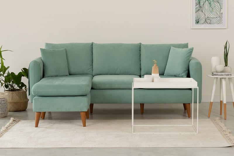 Wardenburg Divansoffa Vänster - Grön - Möbler - Soffa - Divansoffa & schäslongsoffa