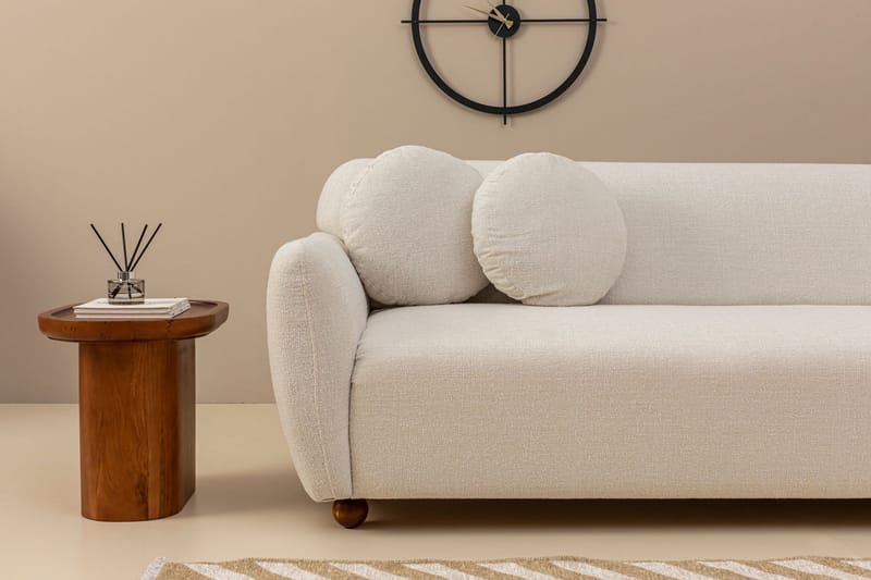 Whitecliffs Divansoffa 3-sits - Vit - Möbler - Soffa - Divansoffa & schäslongsoffa - 3 sits soffa med divan