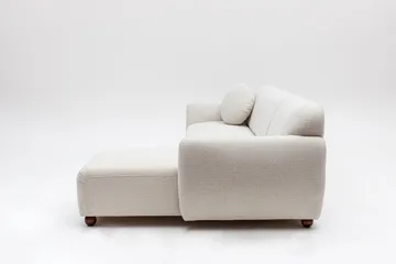 Whitecliffs Divansoffa 3-sits - Vit - Möbler - Soffa - Divansoffa & schäslongsoffa - 3 sits soffa med divan