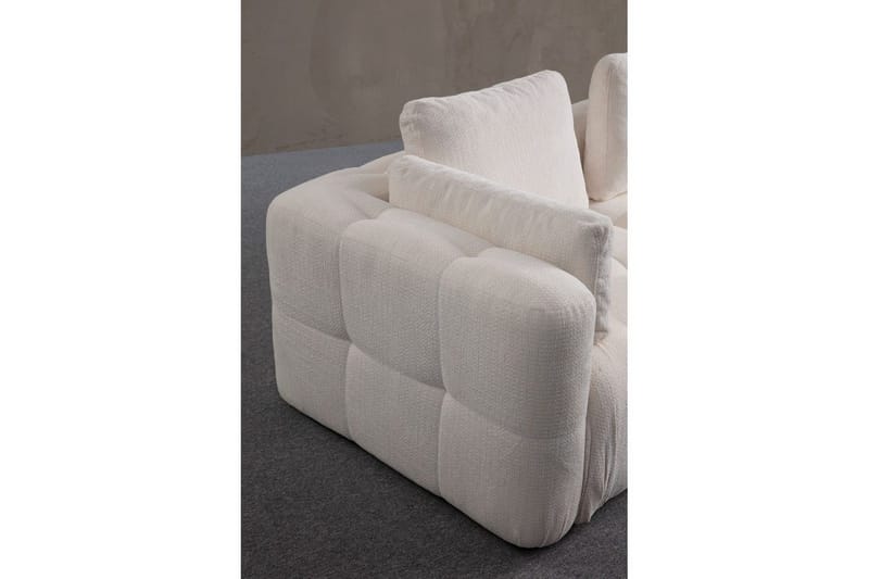 Yvara Soffa med Divan 2-sits - Beige - Möbler - Soffa - Modulsoffa - Komplett modulsoffa