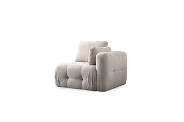 Yvara Soffa med Divan 4-sits - Beige - Möbler - Soffa - Divansoffa & schäslongsoffa - 4 sits soffa med divan