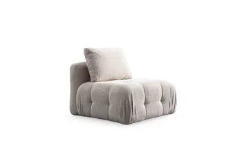 Yvara Soffa med Divan 4-sits - Beige - Möbler - Soffa - Modulsoffa - Komplett modulsoffa