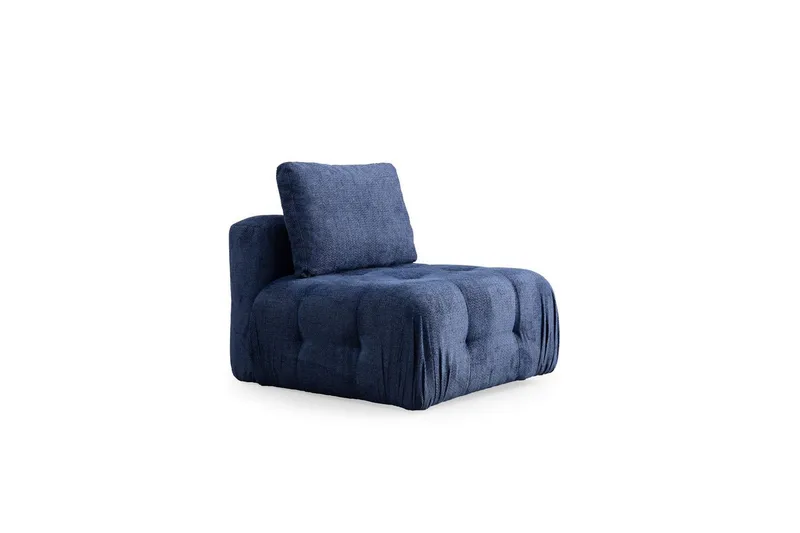 Yvara Soffa med Divan 4-sits - Blå - Möbler - Soffa - Modulsoffa - Komplett modulsoffa