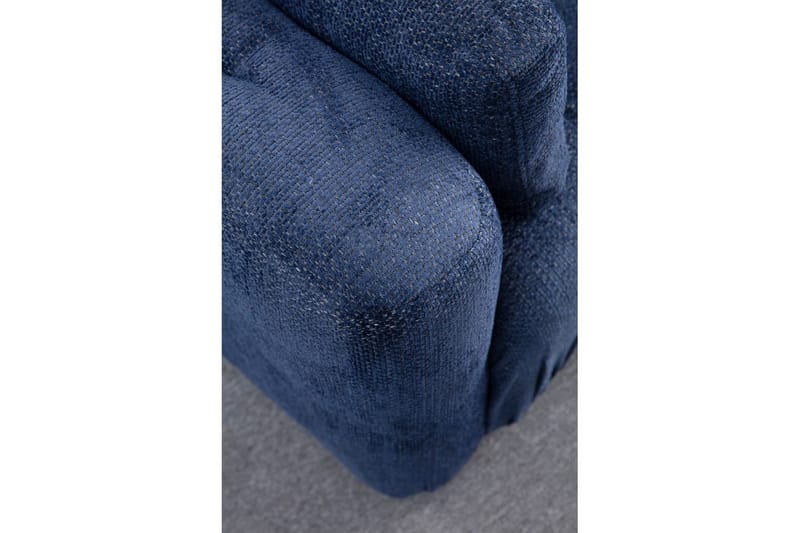 Yvara Soffa med Divan 4-sits - Blå - Möbler - Soffa - Divansoffa & schäslongsoffa - 4 sits soffa med divan