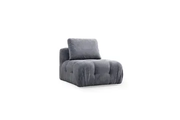 Yvara Soffa med Divan 4-sits - Grå - Möbler - Soffa - Modulsoffa - Komplett modulsoffa