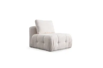 Yvara Soffa med Divan 4-sits - Vit - Möbler - Soffa - Modulsoffa - Komplett modulsoffa