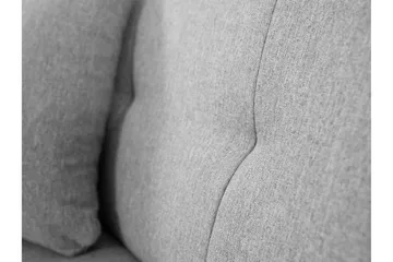 Djerra Bäddsoffa med Schäslong 3-sits i Sammet - Mörkgrå/Ljusgrå - Möbler - Soffa - Sammetssoffa