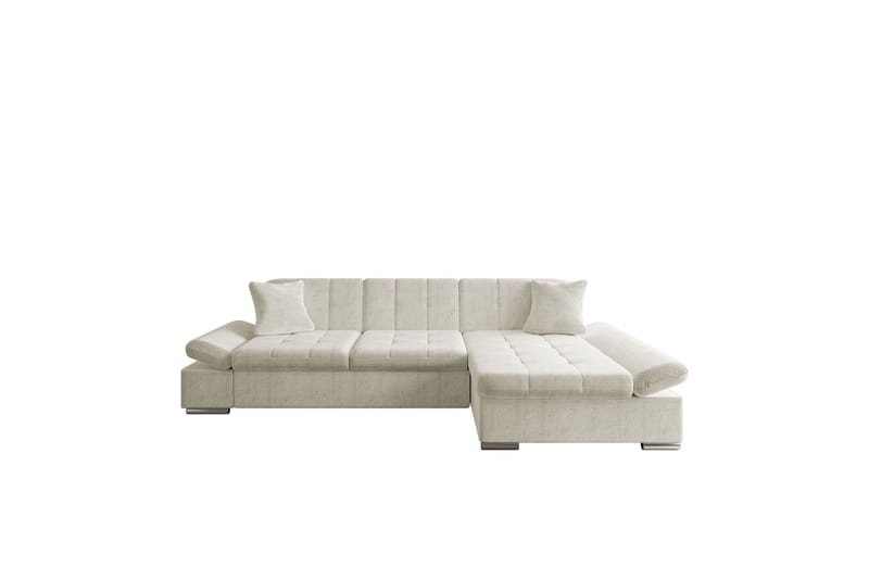 Djerra Soffa med Divan 3-sits, Beige