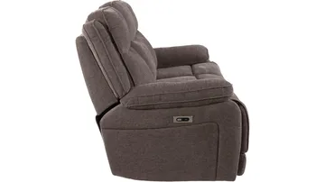 Drevia Reclinersoffa 3-sits Elektrisk - Mullvadsfärgat - Möbler - Soffa - Biosoffa & reclinersoffa
