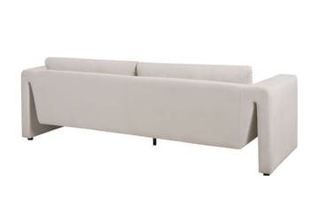 Durran Soffa 3-sits - Beige/Svart - Möbler - Soffa - Sammetssoffa