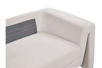 Durran Soffa 3-sits - Beige/Svart - Möbler - Soffa - Sammetssoffa